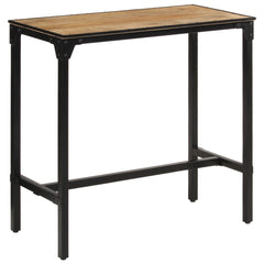 Barbord 110x55x107 cm grovt heltre mangotre