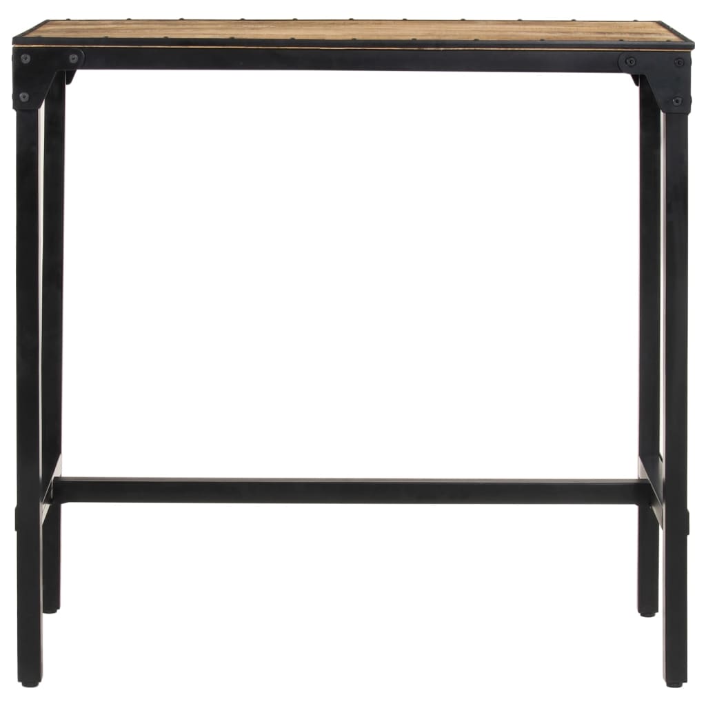 Barbord 110x55x107 cm grovt heltre mangotre