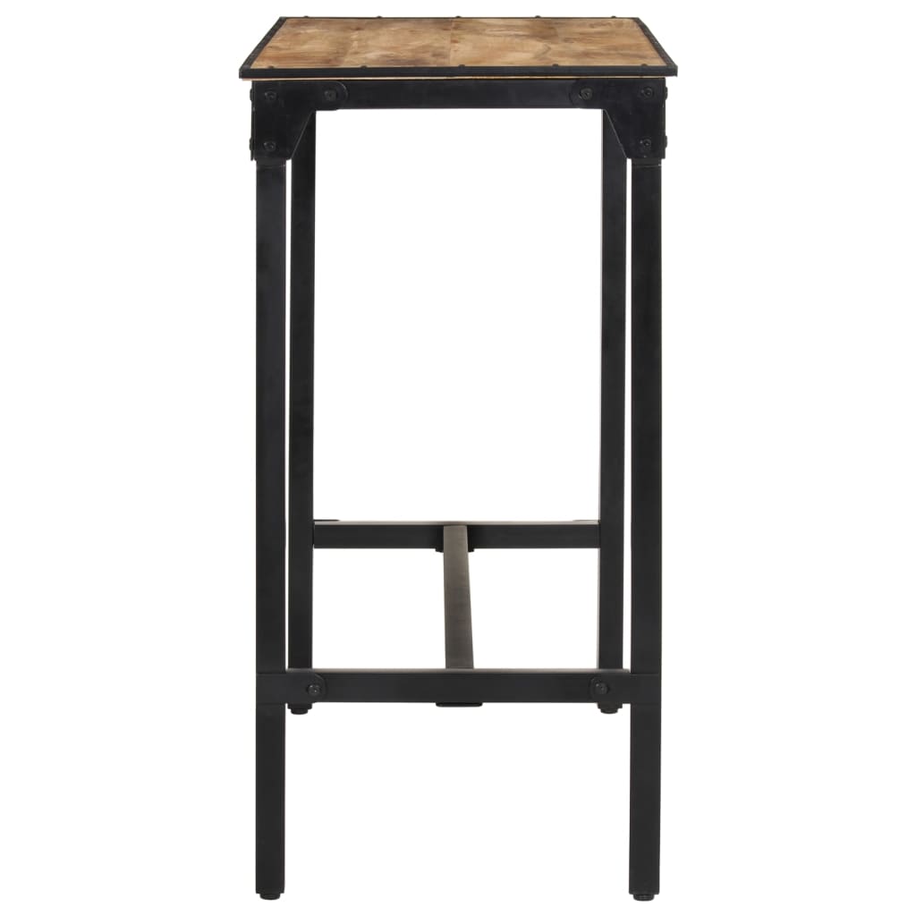 Barbord 110x55x107 cm grovt heltre mangotre