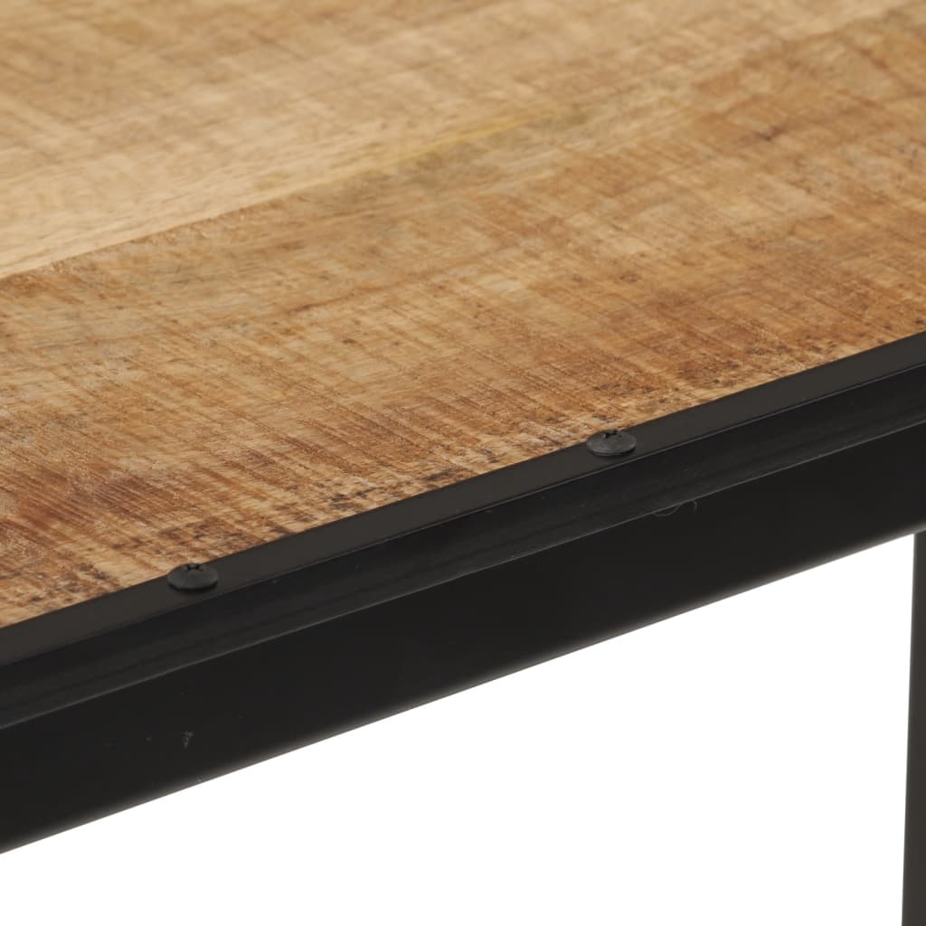Barbord 110x55x107 cm grovt heltre mangotre