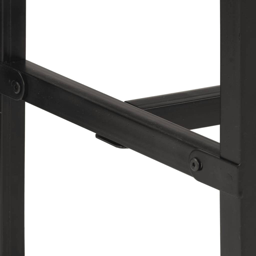 Barbord 110x55x107 cm grovt heltre mangotre
