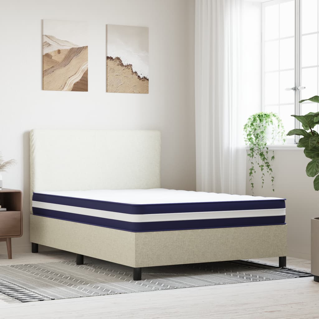 Madrass med pocketfjær middels fast 140x200 cm
