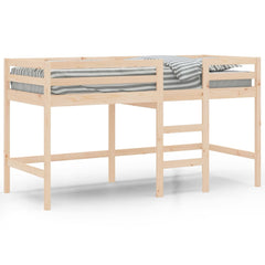 Køyeseng for barn med stige 80x200 cm heltre furu