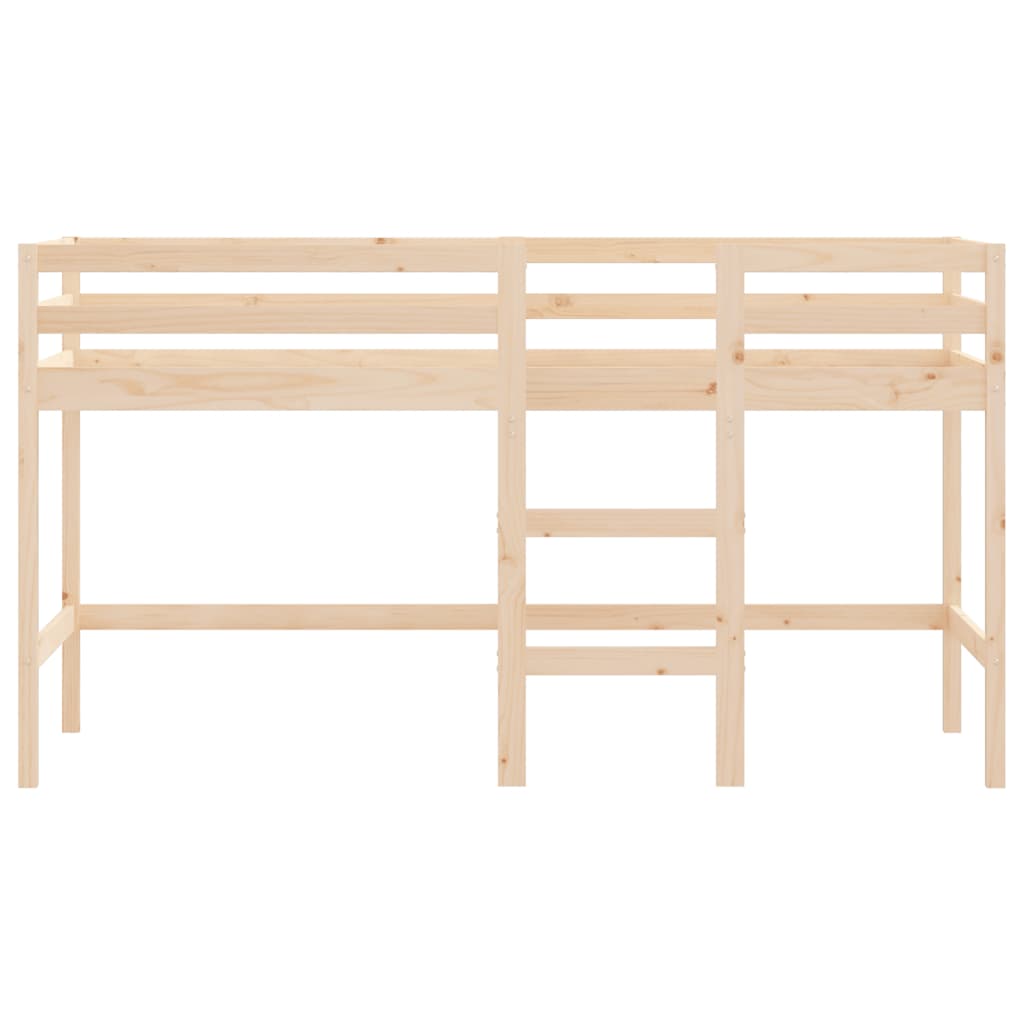 Køyeseng for barn med stige 80x200 cm heltre furu