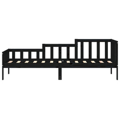 Dagseng svart 90x190 cm heltre furu