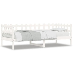 Dagseng uten madrass hvit 90x190 cm heltre furu