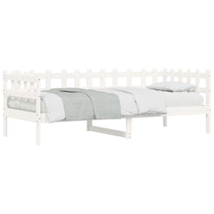 Dagseng uten madrass hvit 90x190 cm heltre furu
