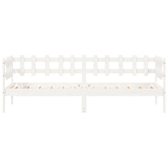 Dagseng uten madrass hvit 90x190 cm heltre furu