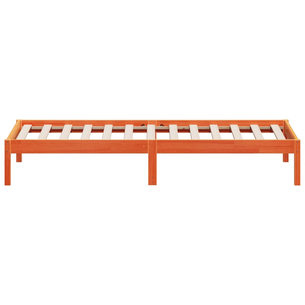 Dagseng uten madrass voksbrun 90x190 cm heltre furu