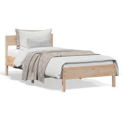 Sengeramme uten madrass 75x190 cm heltre furu