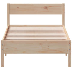 Sengeramme uten madrass 75x190 cm heltre furu