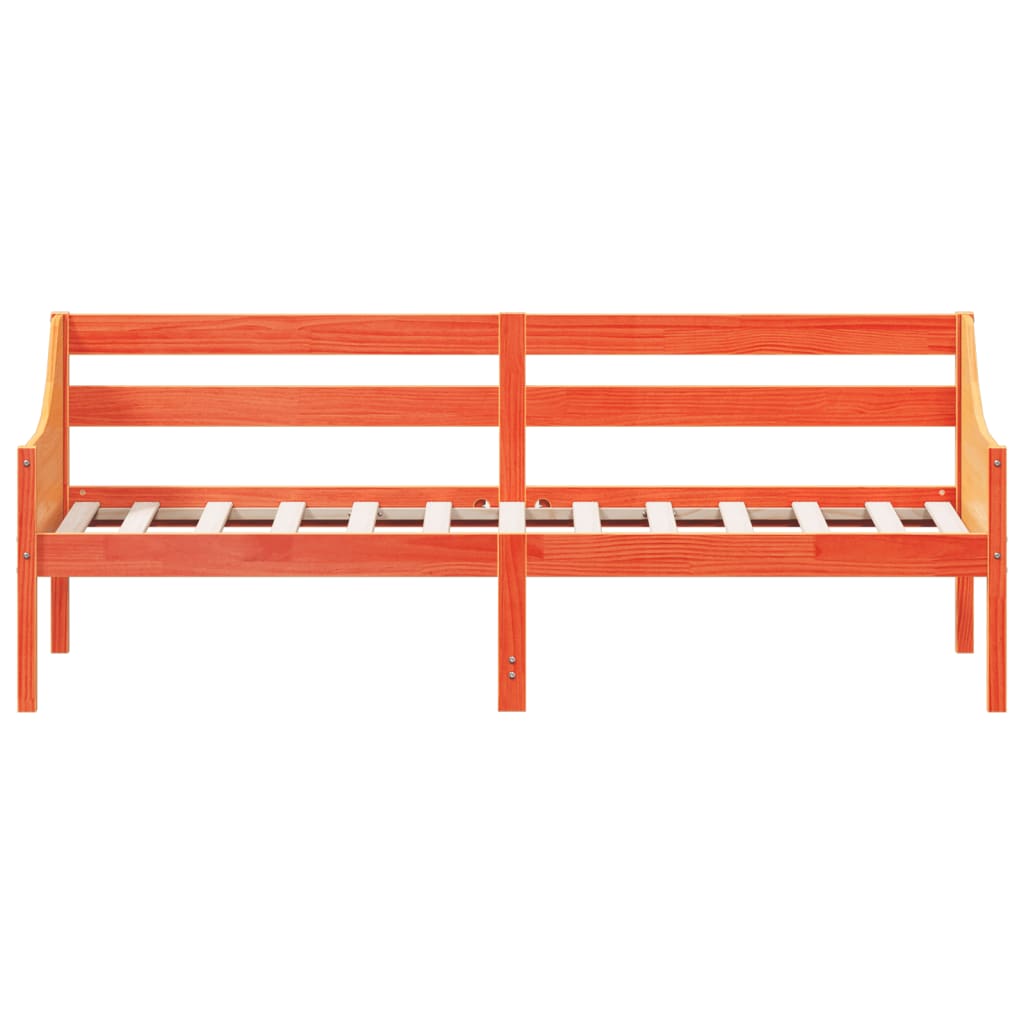 Dagseng uten madrass voksbrun 100x200 cm heltre furu