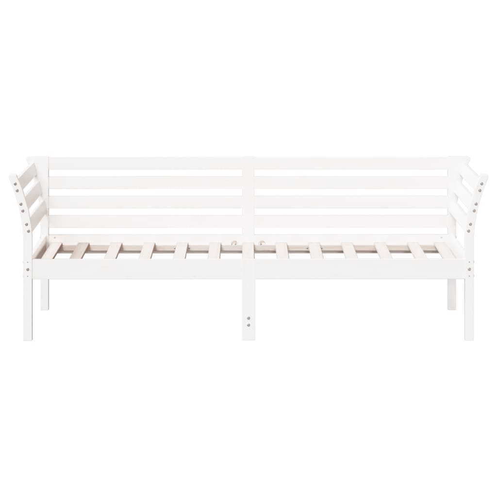 Dagseng uten madrass hvit 90x200 cm heltre furu