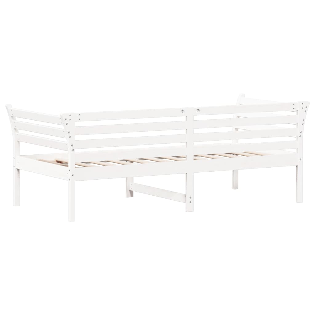 Dagseng uten madrass hvit 75x190 cm heltre furu