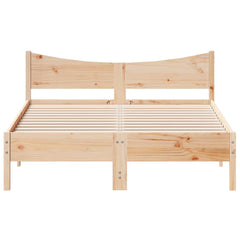 Sengeramme uten madrass 140x200 cm heltre furu