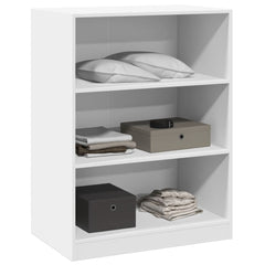 Garderobe hvit 77x48x102 cm konstruert tre