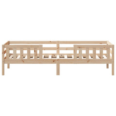 Sengeramme uten madrass 80x200 cm heltre furu