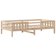 Sengeramme uten madrass 75x190 cm heltre furu