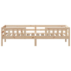 Sengeramme uten madrass 75x190 cm heltre furu