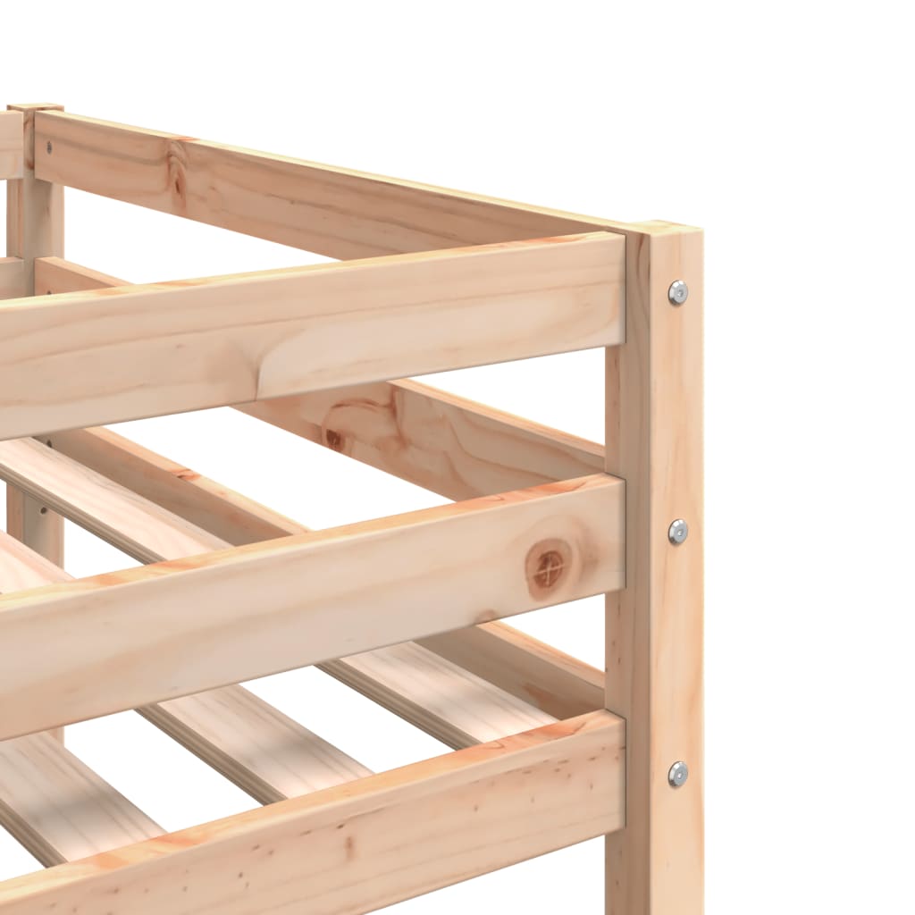 Sengeramme for barn 80x200 cm heltre furu