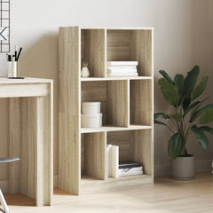 Bokhylle sonoma eik 57x28,5x107,5 cm konstruert tre