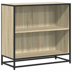 Bokhylle sonoma eik 80,5x35x76 cm konstruert tre