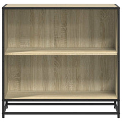 Bokhylle sonoma eik 80,5x35x76 cm konstruert tre