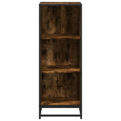 Bokhylle røkt eik 40x35x107,5 cm konstruert tre