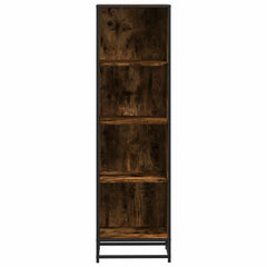 Bokhylle røkt eik 40x35x139 cm konstruert tre