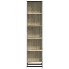Bokhylle sonoma eik 40x35x170,5 cm konstruert tre