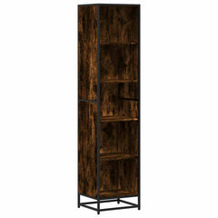 Bokhylle røkt eik 40x35x170,5 cm konstruert tre