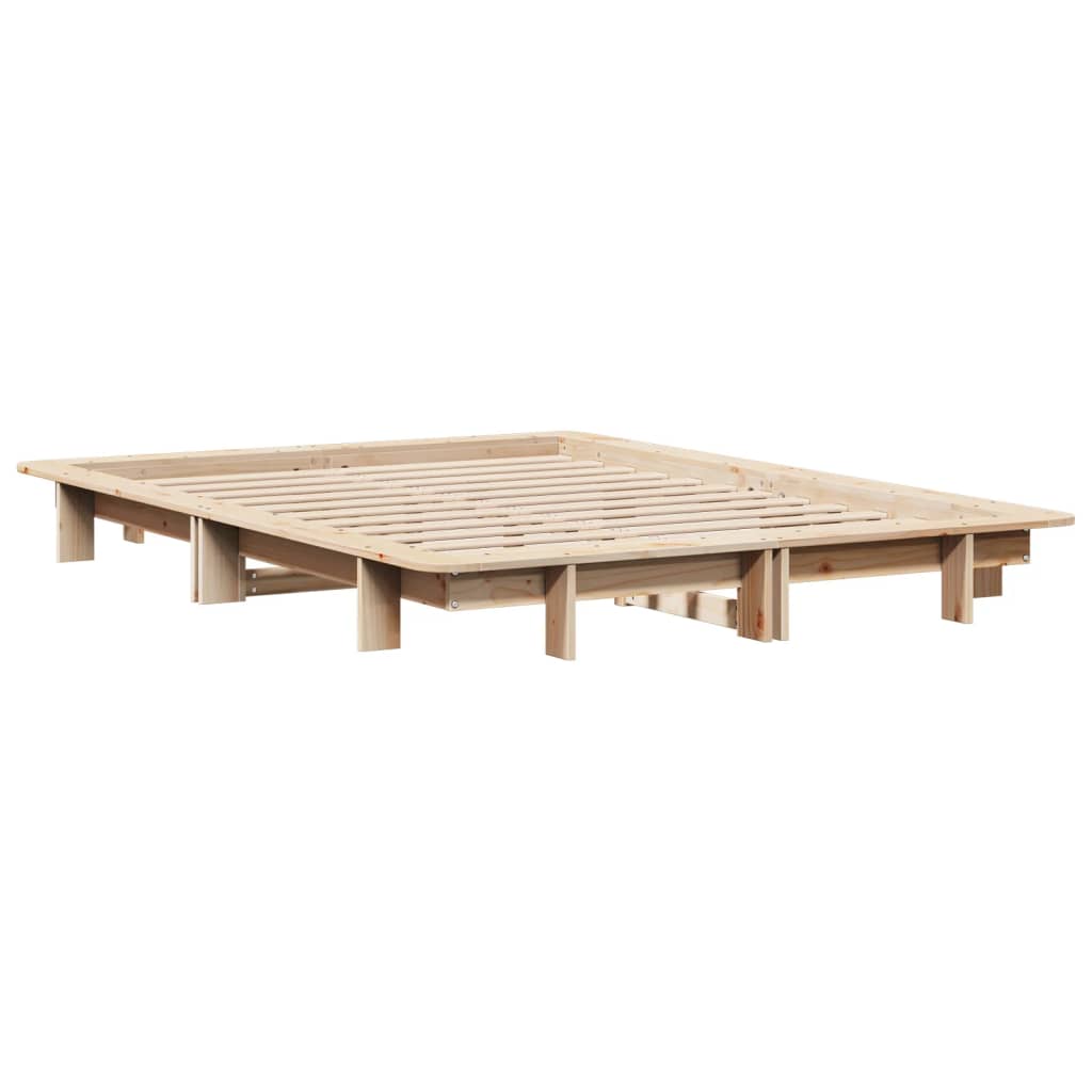 Sengeramme uten madrass 120x200 cm heltre furu