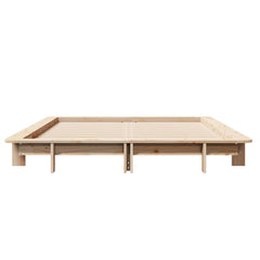 Sengeramme uten madrass 120x200 cm heltre furu