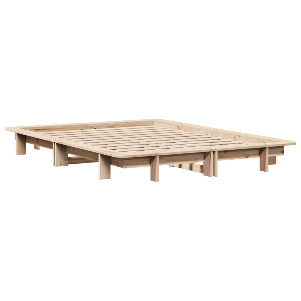 Sengeramme uten madrass 120x200 cm heltre furu