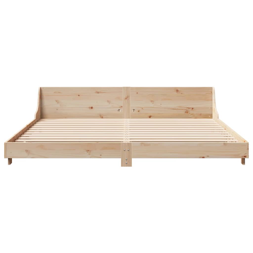 Sengeramme uten madrass 180x200 cm heltre furu