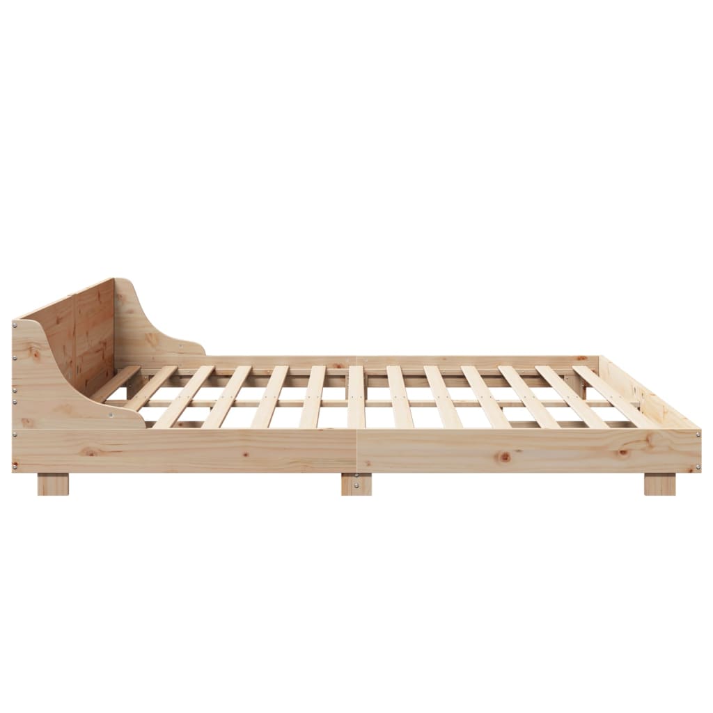 Sengeramme uten madrass 180x200 cm heltre furu