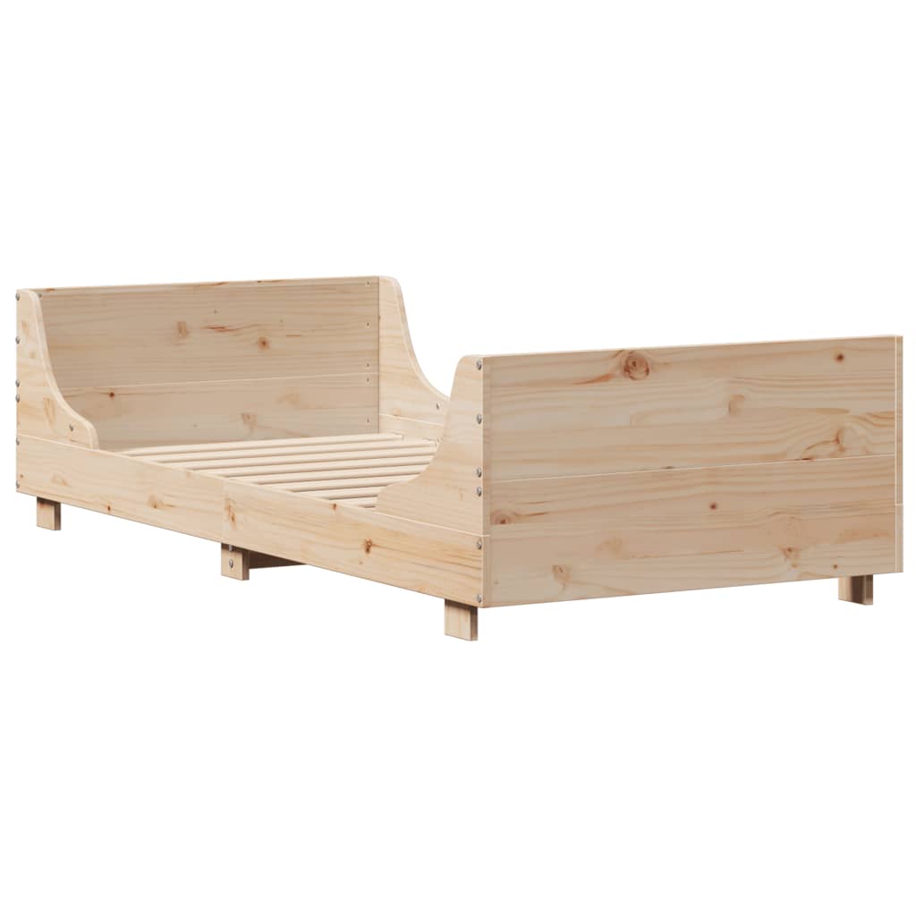 Sengeramme uten madrass 90x190 cm heltre furu