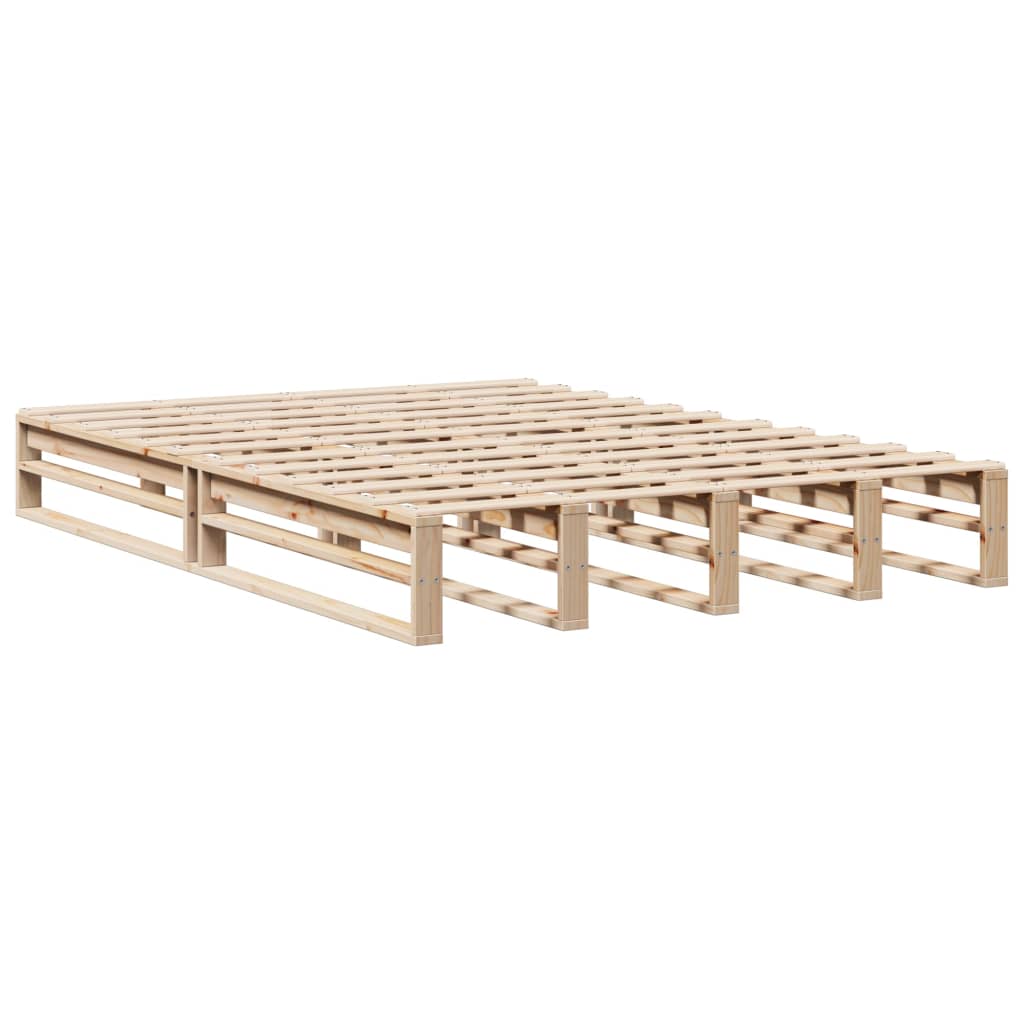 Sengeramme uten madrass 160x200 cm heltre furu