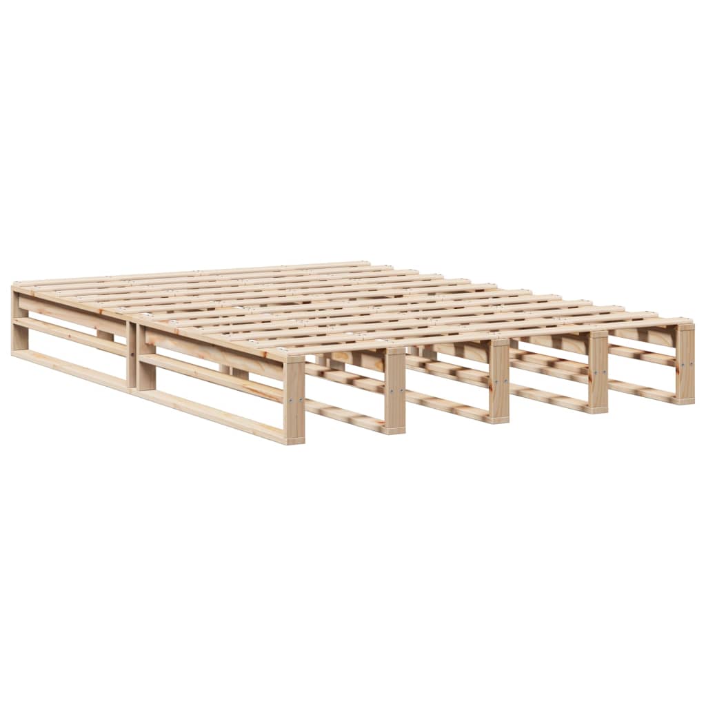Sengeramme uten madrass 160x200 cm heltre furu