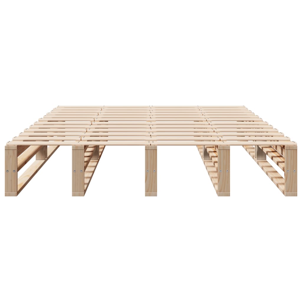 Sengeramme uten madrass 120x190 cm heltre furu