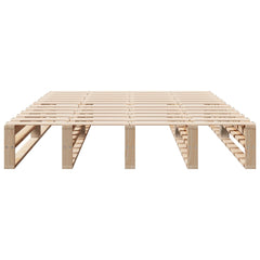 Sengeramme uten madrass 120x190 cm heltre furu