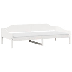 Sengeramme uten madrass hvit 90x190 cm heltre furu