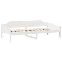 Sengeramme uten madrass hvit 90x190 cm heltre furu