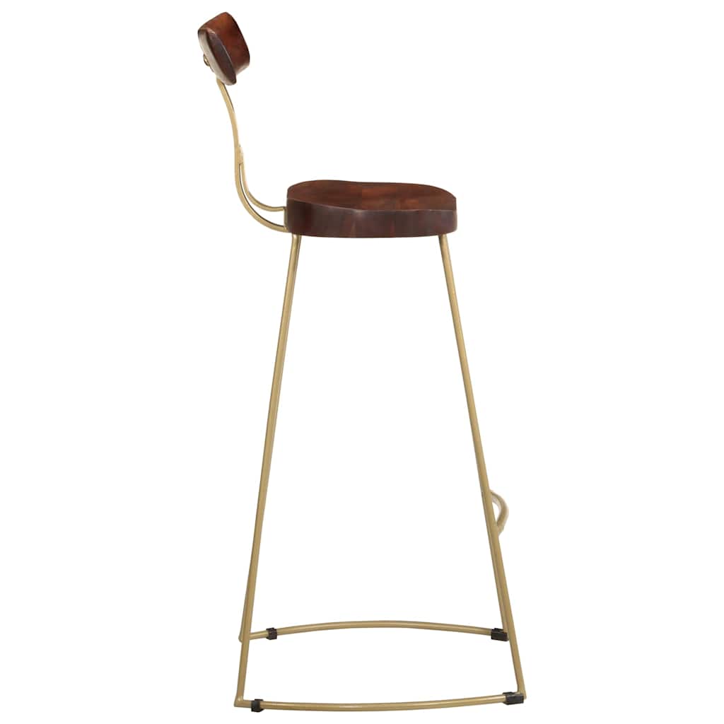 Barkrakker 2 stk 49x43x103 cm heltre mango