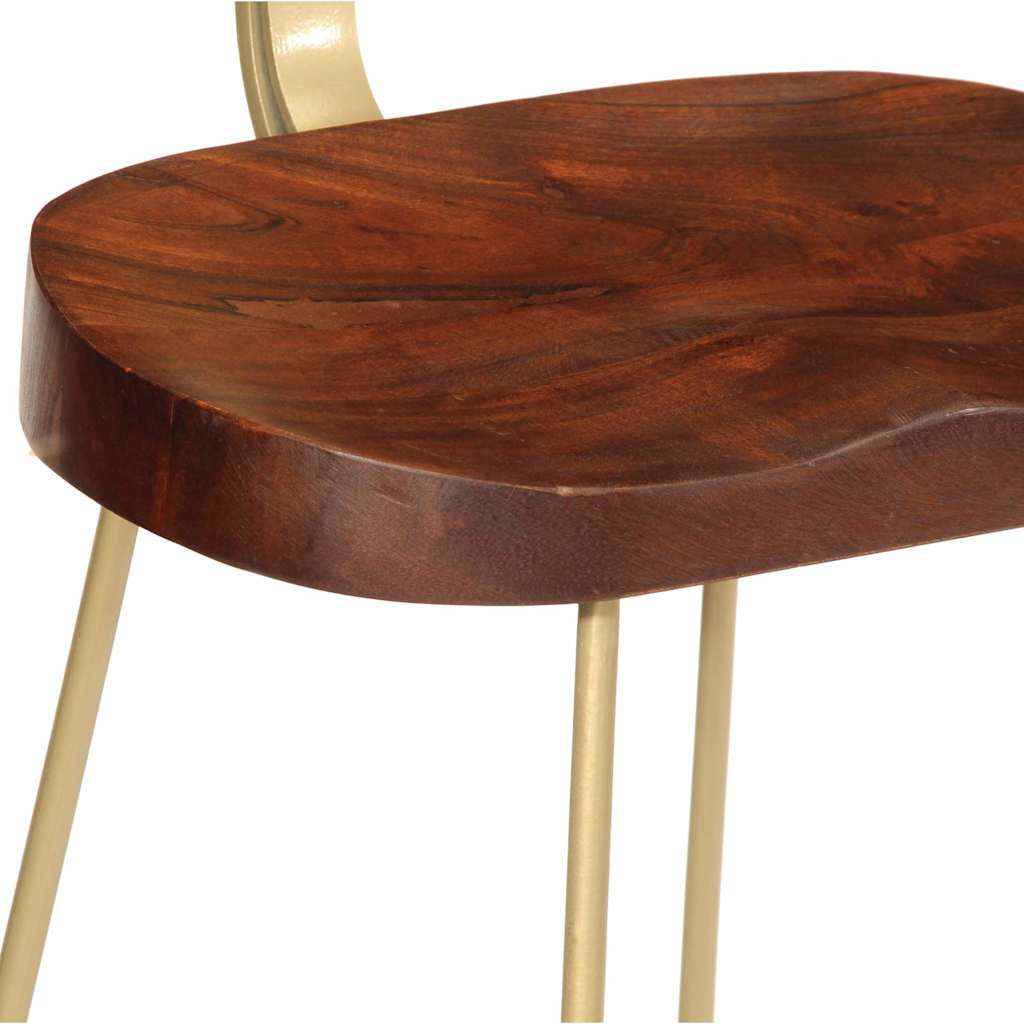 Barkrakker 2 stk 49x43x103 cm heltre mango