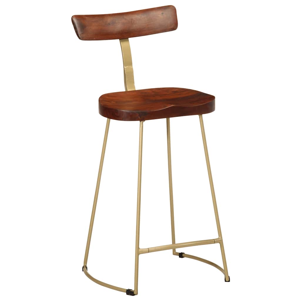 Barkrakker 2 stk 49x43x88 cm heltre mango