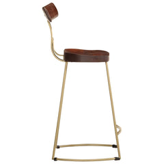 Barkrakker 2 stk 49x43x88 cm heltre mango