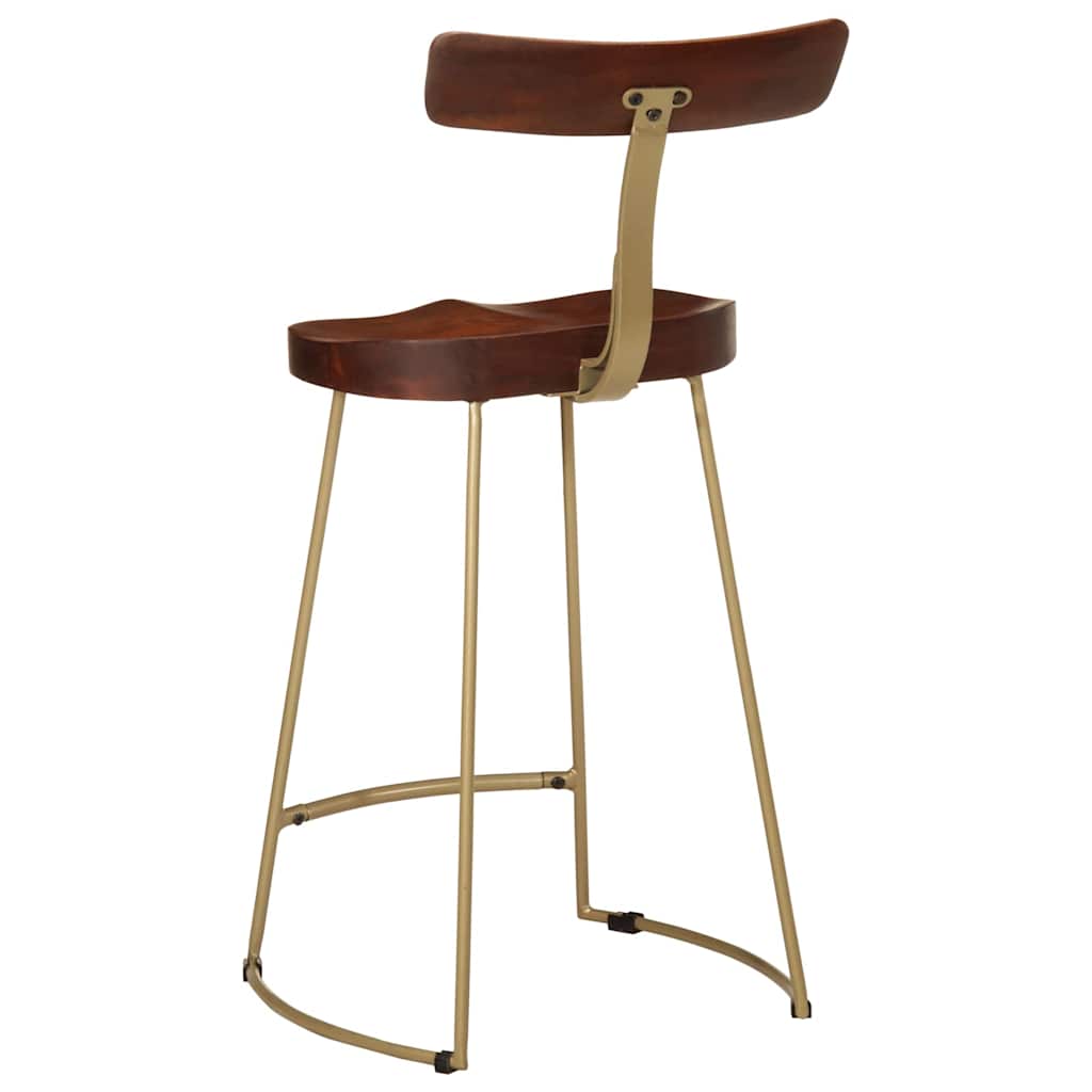 Barkrakker 2 stk 49x43x88 cm heltre mango