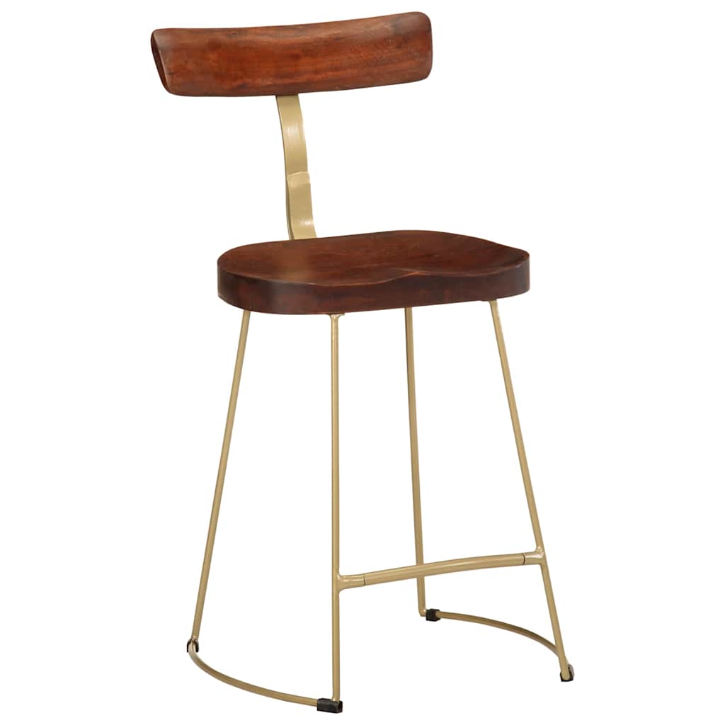 Barkrakker 2 stk 49x43x79 cm heltre mango