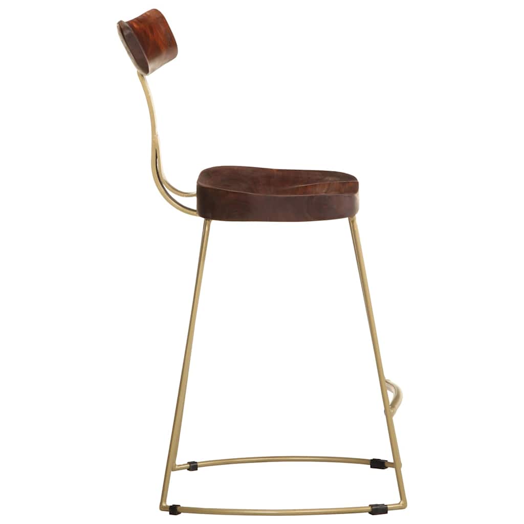Barkrakker 2 stk 49x43x79 cm heltre mango